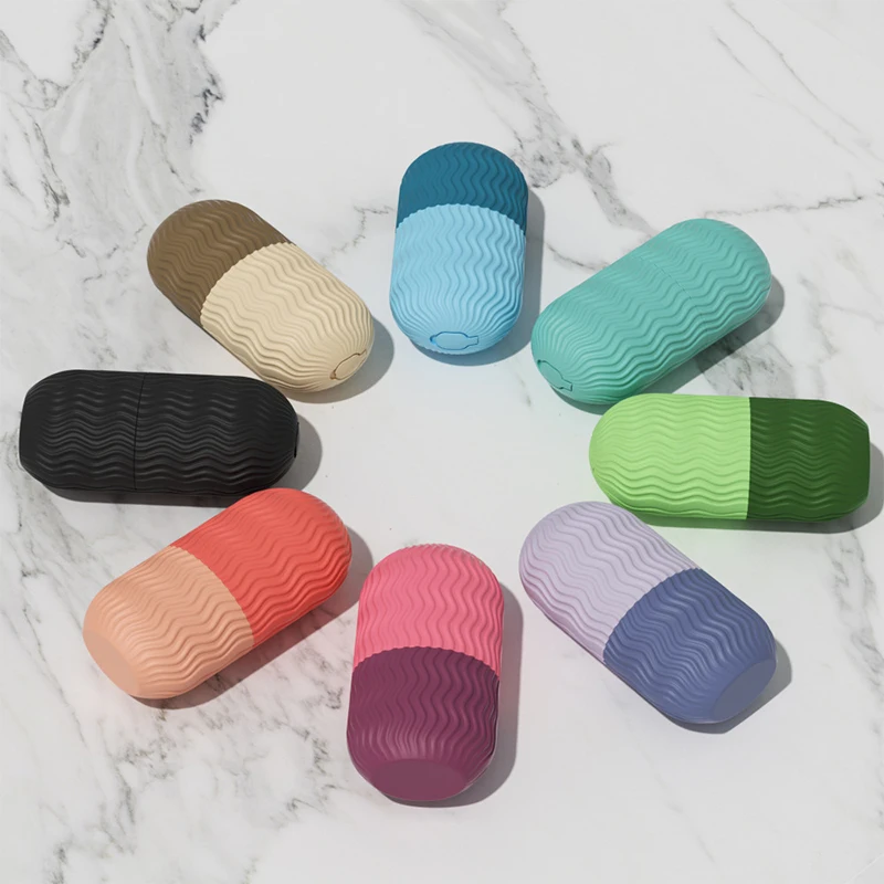 Schönheit Lifting Contouring Werkzeuge Massage Haut Schönheit Make-Up Pflege Werkzeug Welle Stil Silikon Eis Gesichts Roller Hautpflege