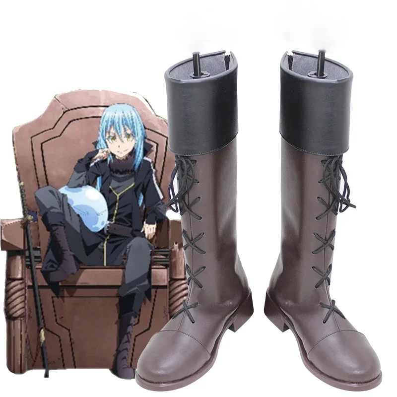 Game  Anime Cosplay That Time I Got Reincarnated as a Slime Rimuru Tempest Shoes Boots Carnival Party Halloween F