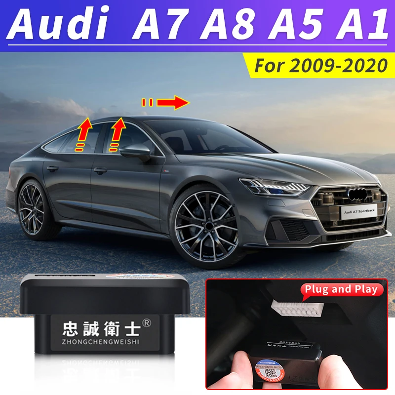 

Applicable to 2009-2022 Audi A7 A8 A5 A1 A6 A4 A3 Car Window Lifter Modified OBD One-Click Automatic Window Lifter Accessories