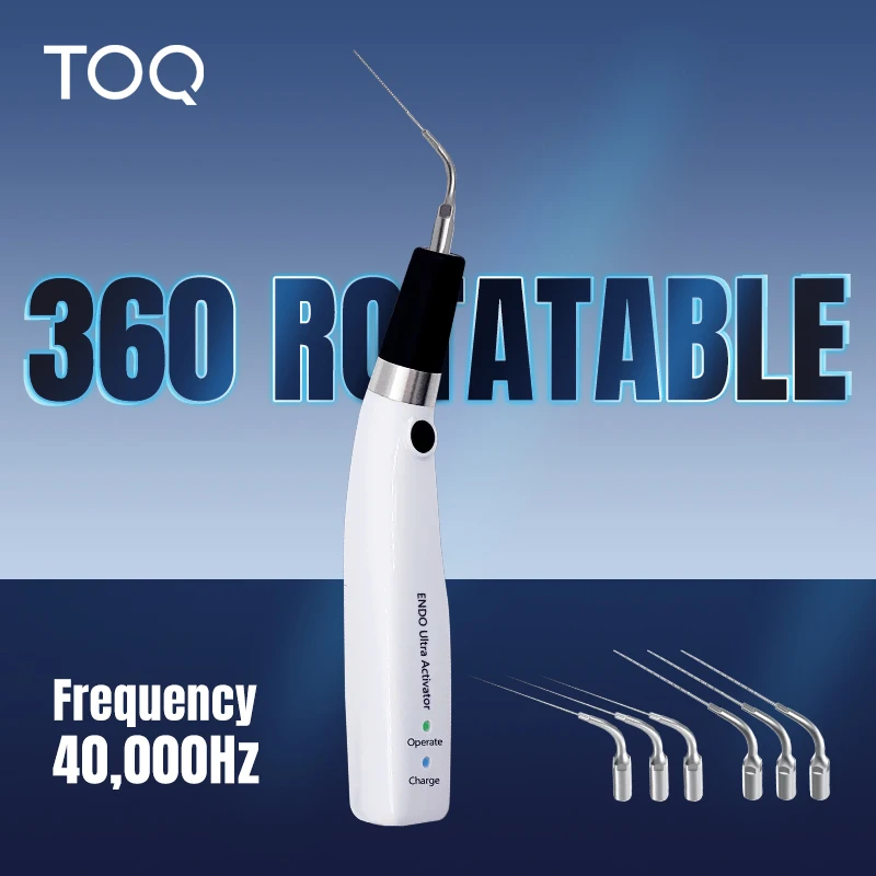 

Dental Endo Ultra Activator Endo Irrigator Handpiece 40-50Khz Cordless Ultrasonic Activator dental Root canal treatment surgical