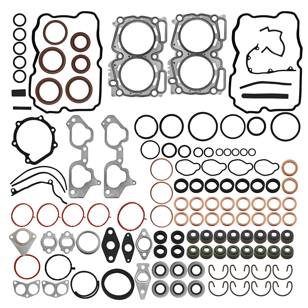 Engine Full Gasket Set FOR SUBARU FORESTER IMPREZA 2.5L 2.5 L T H4 GAS 2008-2013 10105AB070 WG2507193 EJ255