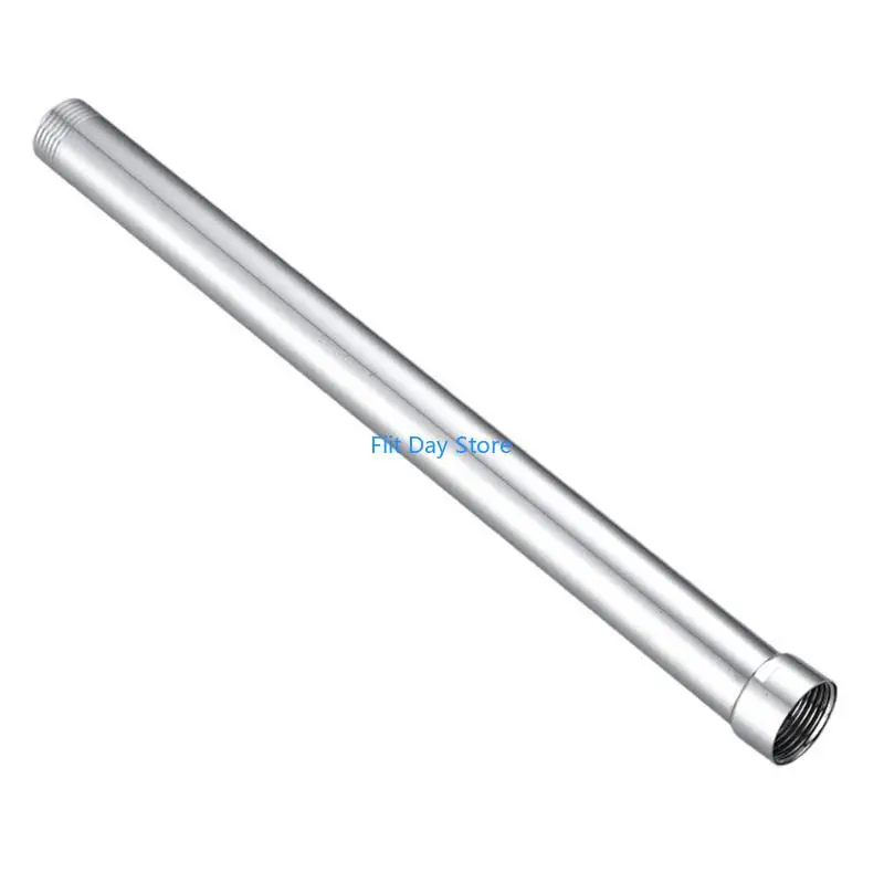 F92C Round Shower Head Extension Rod Shower Extend Pipe Extend Tube Enduring