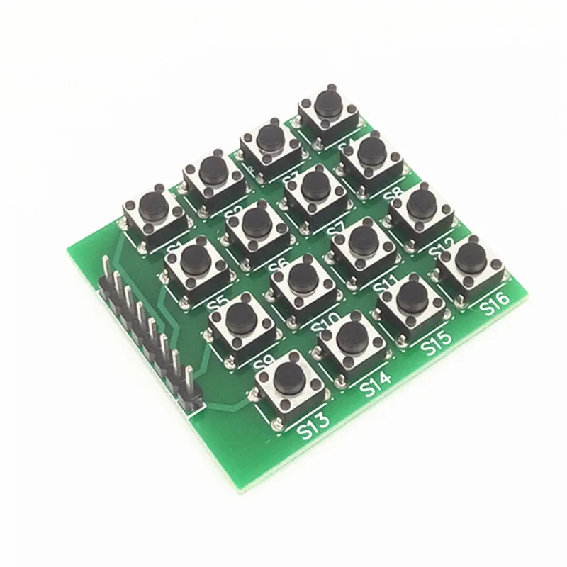 Module de clavier 4x4, clavier matriciel 16 touches, micro-ordinateur à puce unique pour Arduino