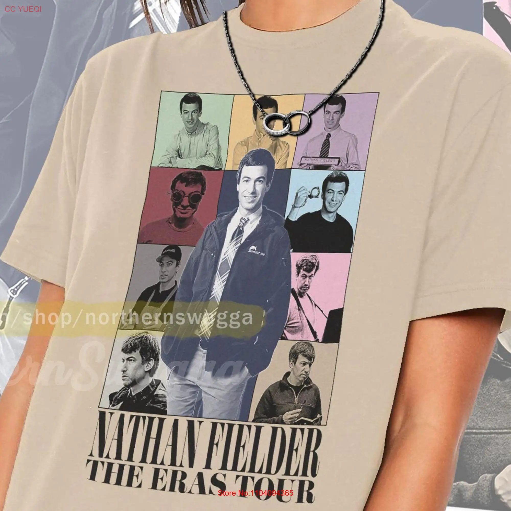 Nathan fielder tour shirt cool fan art t 90s poster 675 tee long or short sleeves