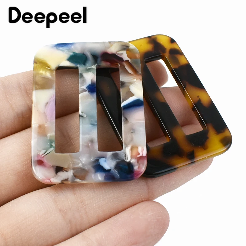 5/10Pcs Deepeel 17-35mm Resin Tri-Glide Slider Buckle Bag Luggage Strap Adjust Button Windbreaker Belt Clasp Clothing Accessory