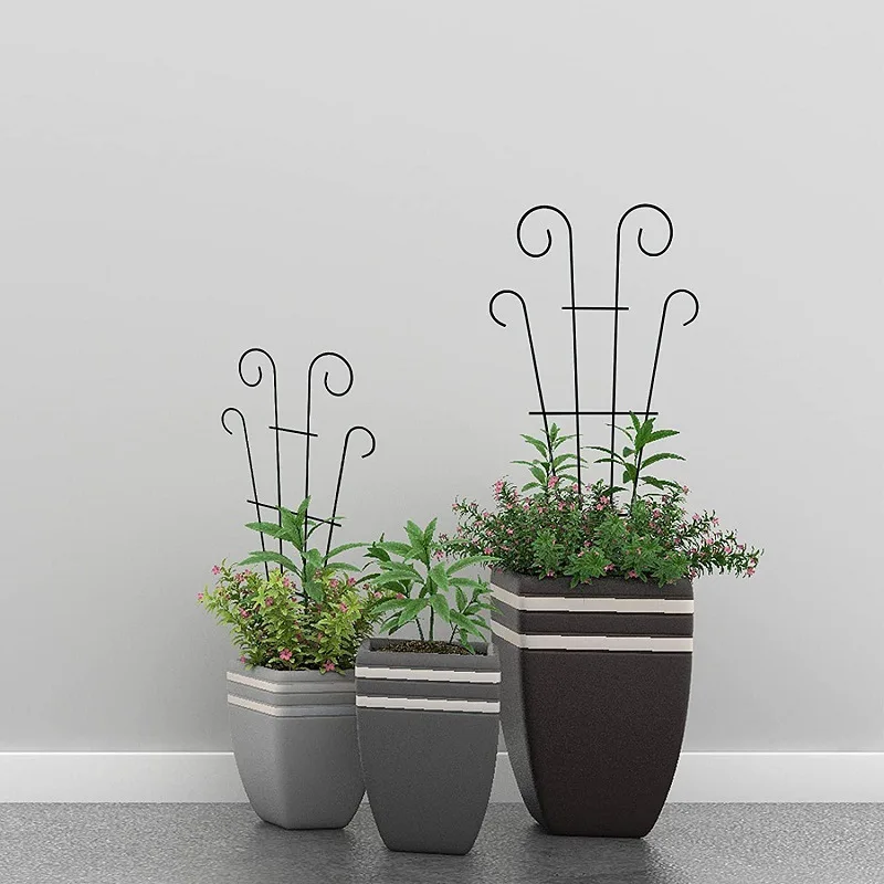 Support de plantes grimpantes multifonctionnel T1, support de pots de fleurs en métal, support de vigne pour la maison, accessoires de croissance