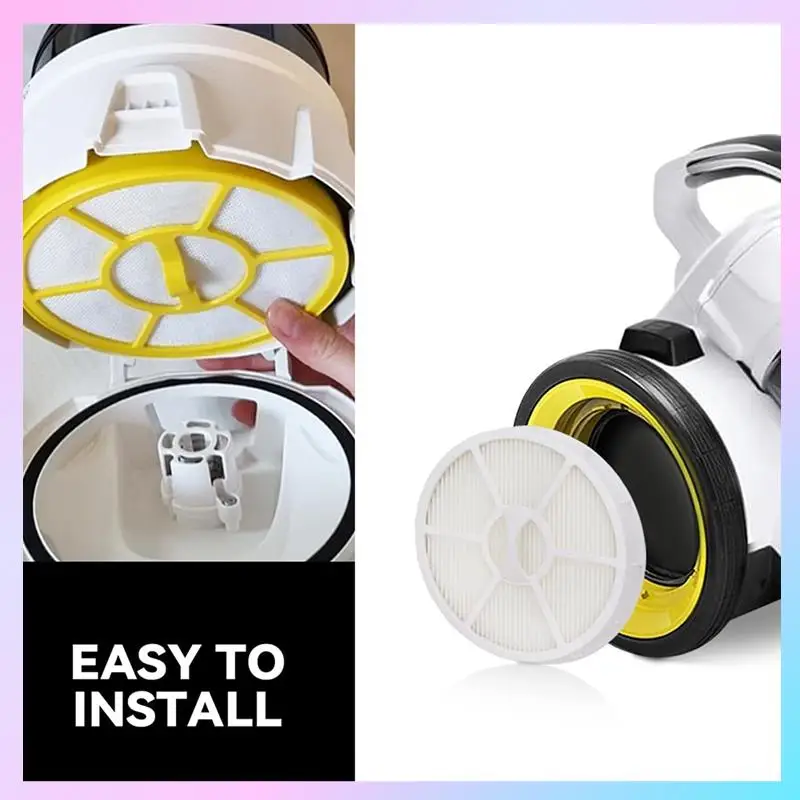 Karcher VC3 진공 청소기 1.198-125.0, 2.863-238.0과 호환되는 ABRG 필터 교체 부품 - 필터 세트 액세서리