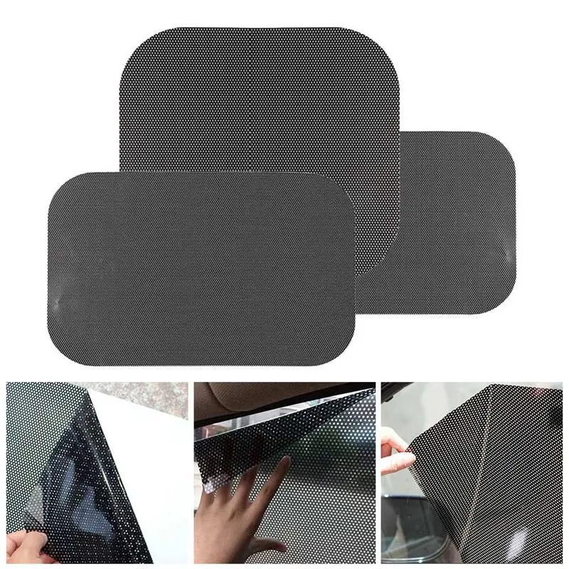 2pcs/lot 72*52cm Uv Sticker Car Sunshade Electrostatic Stickers Auto Static Film Adsorption Force Sunshade Stickers Car Styling