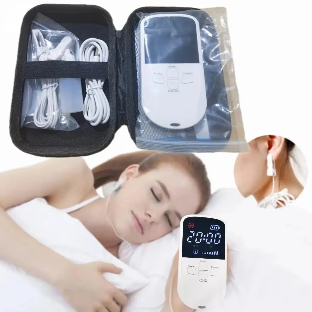 Intelligent Vagus Nerve Stimulation Device - App Controlled Sleep Aid, Reduces Anxiety, Restores Calm, Enhances Deep REM Sleep