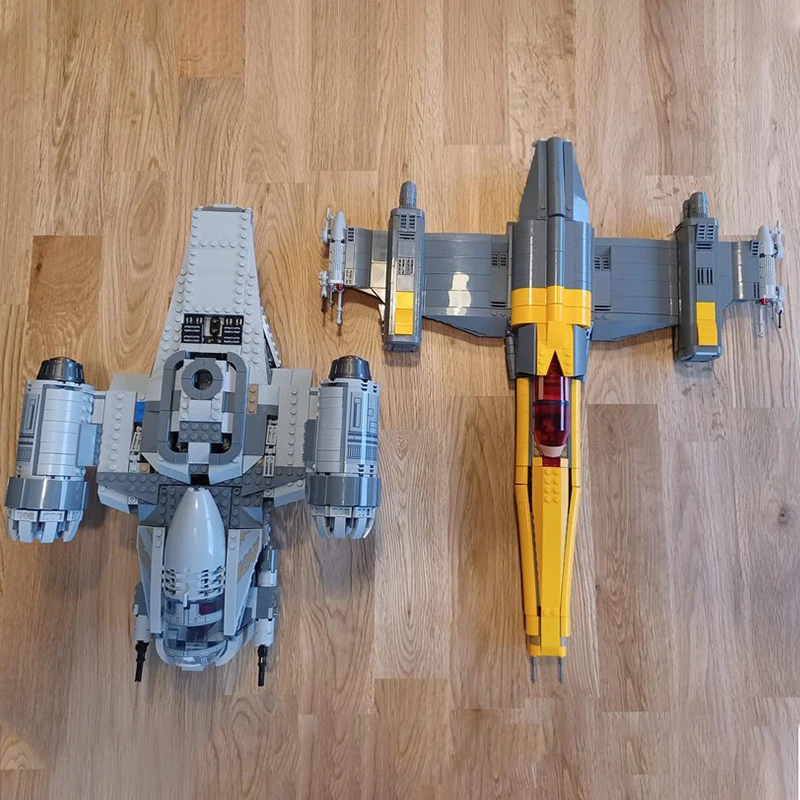 949 Uds MOC RIOT MAR STARFIGHTER v.2 bloques de construcción de batalla de estrellas regalo de Navidad arquitectura creativa DIY inspiradora