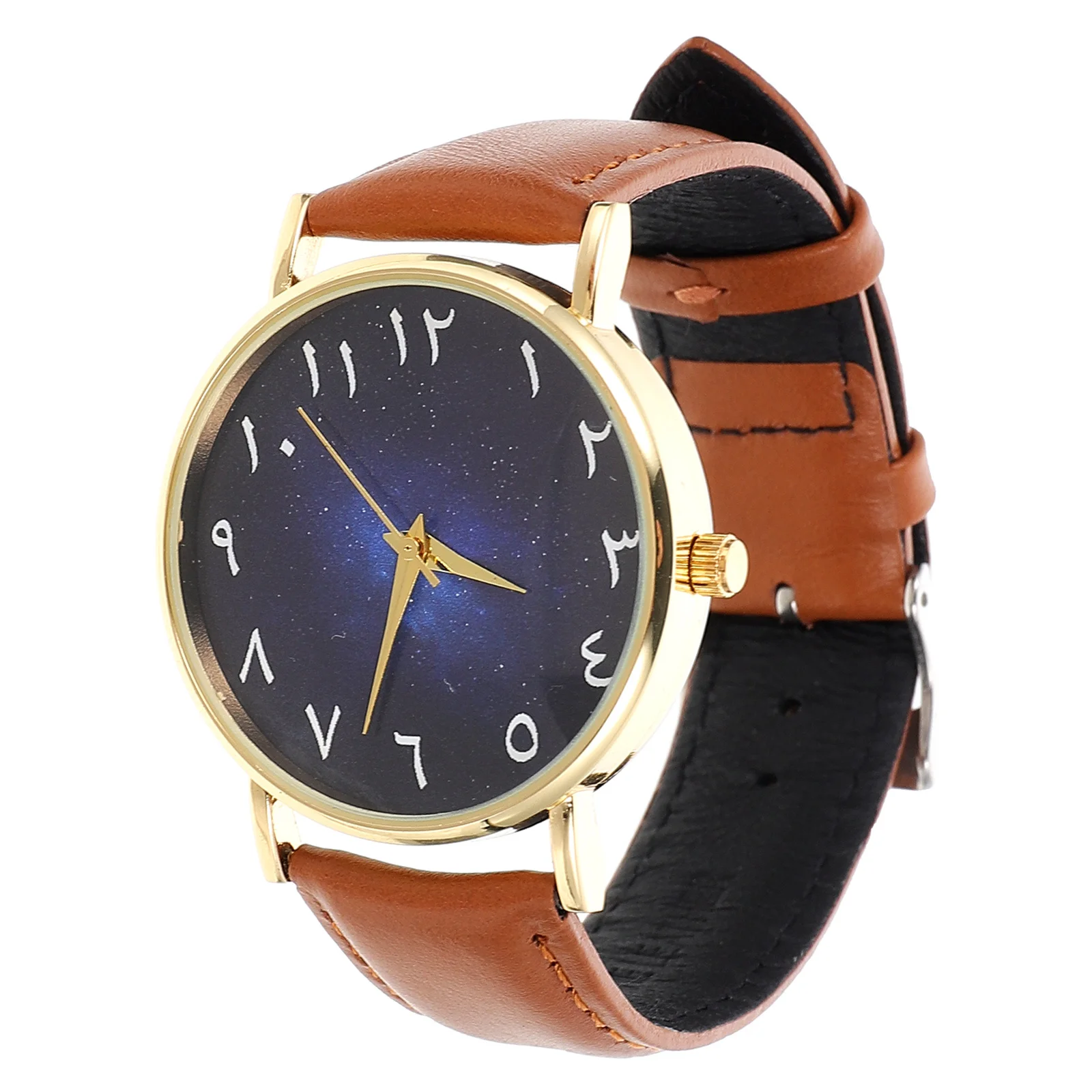 

Dial Wrist Watch Adjustable Strap Casual Arabic Numerals Stylish Leisure Watch for Adults Wrist Ornament