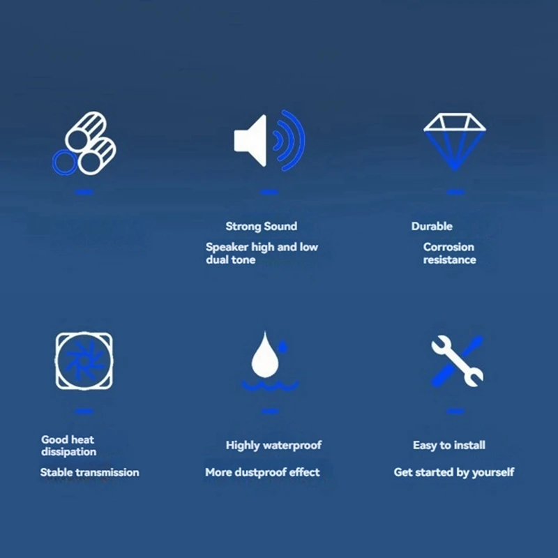 12V-24V 25-Tone Horn Musical Electronic Horn Controller Horn Speaker Sound Control Unit With Volume Switching