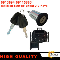 0913694 09115863 Ignition Starter Switch Barrel Lock With 2 Keys For Opel Ascona C Vauxhall Corsa 0913652 90511999S1 0914861
