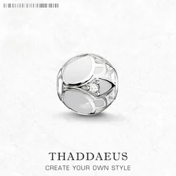 Beads White Lotus Blossom 925 Sterling Silver Charm Europe Jewelry Accessories Gift For Women & Men