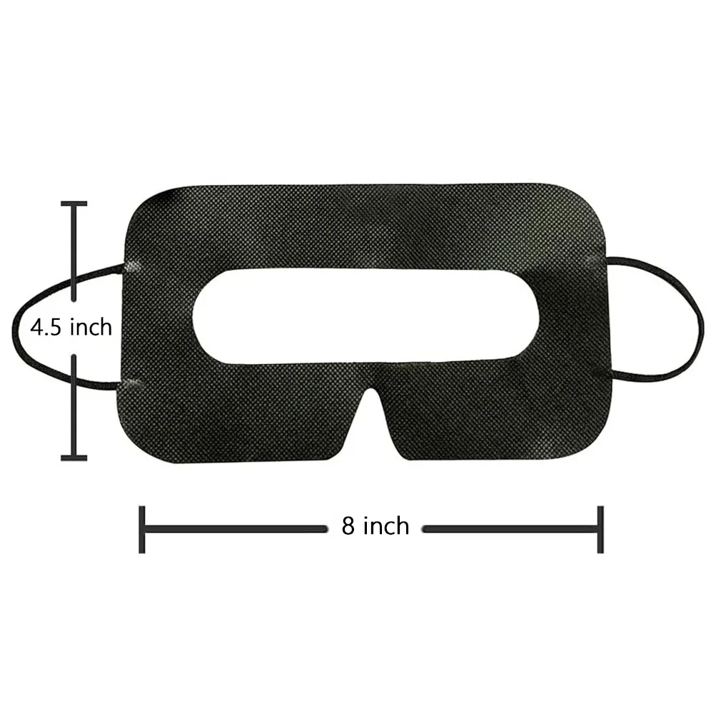 For Oculus Quest 2 Mask VR Universal Disposable Eyes Face Cover Absorbent Breathable Close Skin Comfortable Antibacteria 100PCS