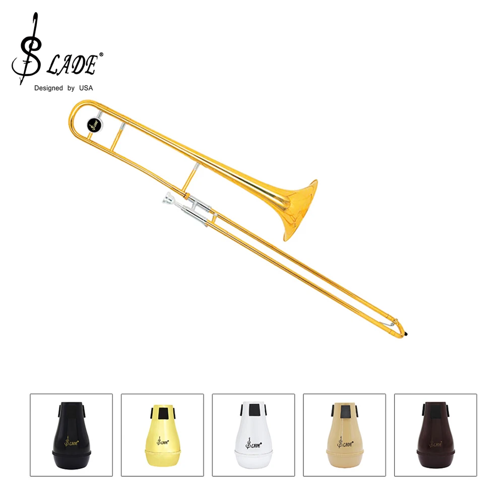 Posaune Mute Praxis ABS Leichte Alto Speziell Für Jazz Tenor Posaune Für Anfänger Holzblasinstrument Zubehör