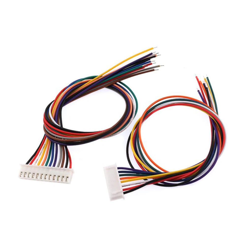 10PCS XH2.54 XH 2.54mm Wire Cable Connector 2/3/4/5/6/7/8/9/10 Pin Pitch Male Female Plug Socket 30cm Wire Length 26AWG