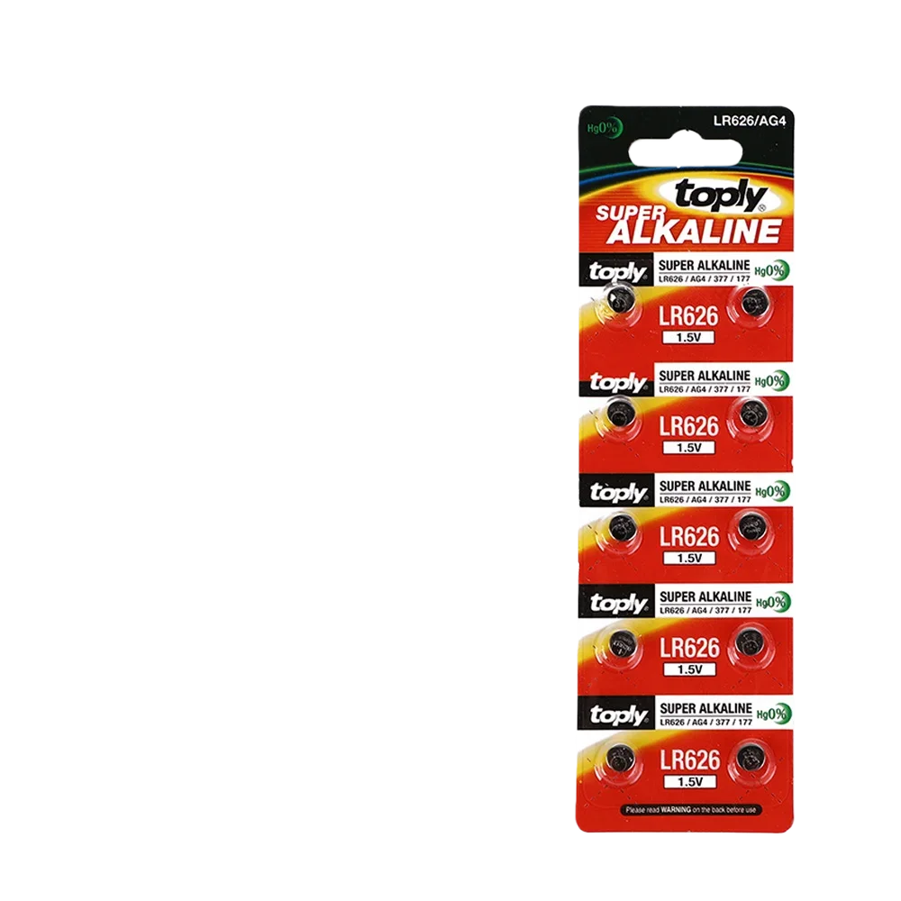 Alkaline Button Cell Battery LR626 AG4 377A V377 1.5V 5-35Pcs Coin Batteries For Watch Calculator Toy Remote Control Devices