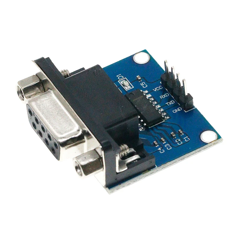 محول المنفذ التسلسلي MAX3232 RS232 to TTL, وحدة DB9 ، موصل MAX232 لاردوينو #4