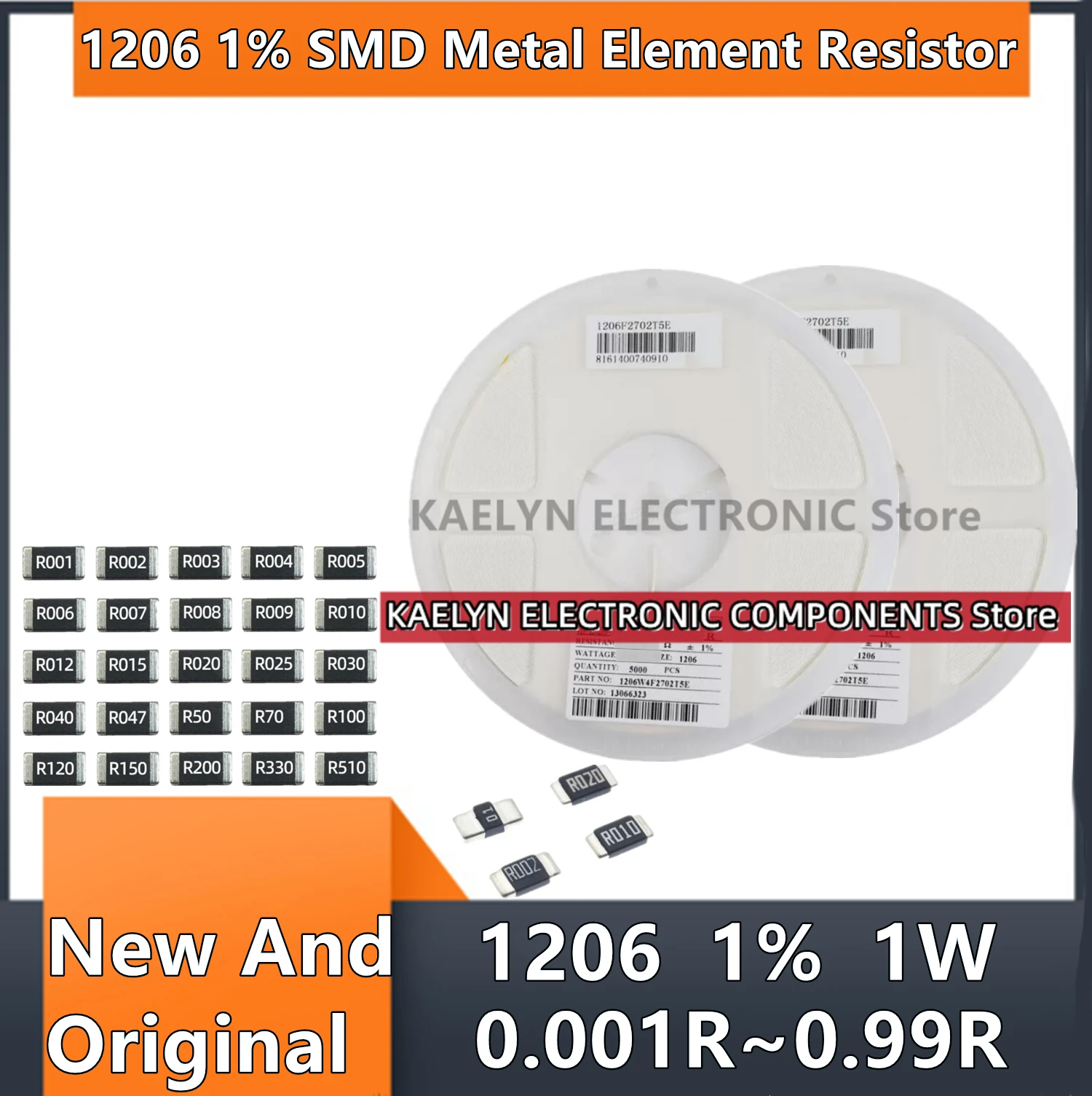 5000 шт. 1206 1% резистор SMD 1 Вт 0,001R 0,002R 0,004R 0,007R 0,04R 0,2R 0,3R 0,012R 0,15R 0,018R 0,02R 0,02R 0,03R 0,003R OHM