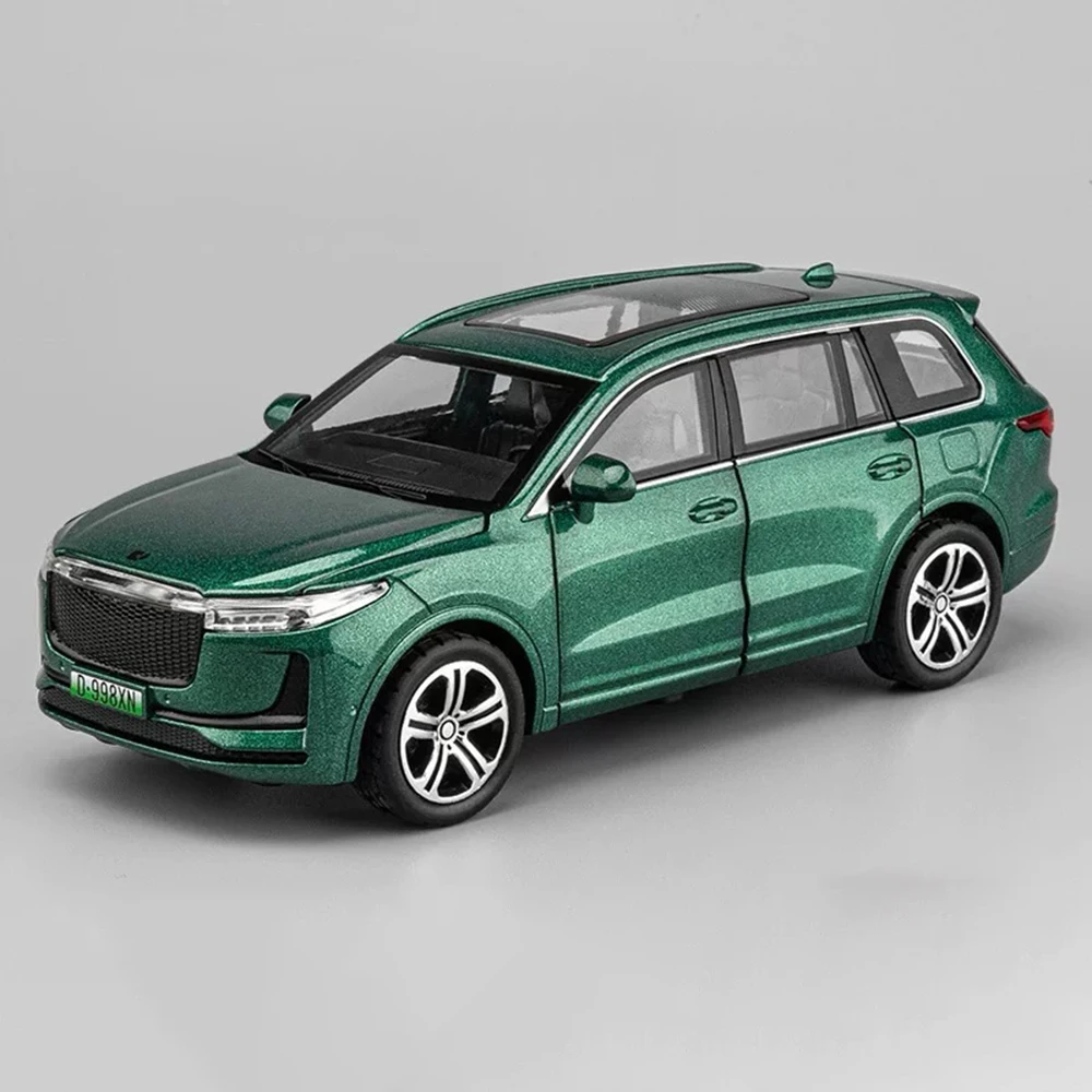 1:32 Toonaangevende Ideaal EEN Speelgoedautomodel Legering Diecast Pull Back Voertuigmodellen Geluid Licht Speelgoed voor Jongens Verjaardagscadeautjes Collectie