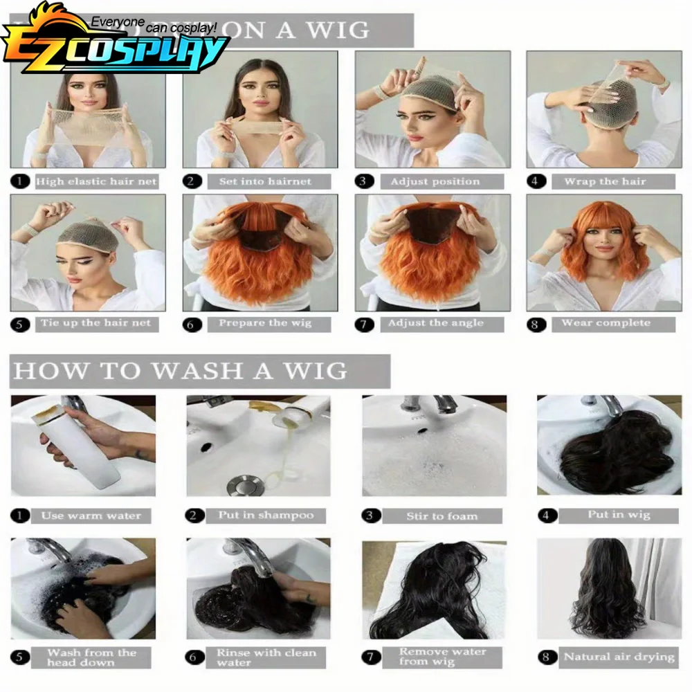 Mao Mao Cosplay Perücke Anime The Apothecary Diaries Dunkelgrün Langes Haar und Perückenkappe Hitzebeständiges Perucas Kunsthaar