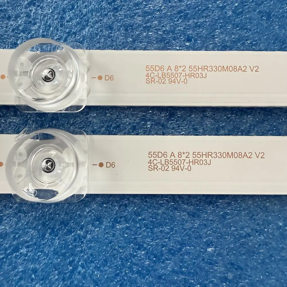 New LED Backlight(4) For THOMSON 55UD6336X1 55UD6406 55UD6326 55UD6326X1 LVU550NDEL AD9W00 CD9W13 4C-LB5508-HR03J 4C-LB5507-HR03
