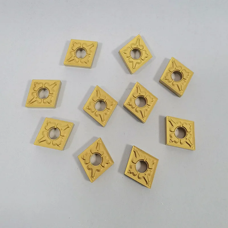 

10pcs/lot, Carbide Lathe Turning Tool Inserts CNC Tool Insert for Steel,45#,A3 steel, CNMG120404-TM
