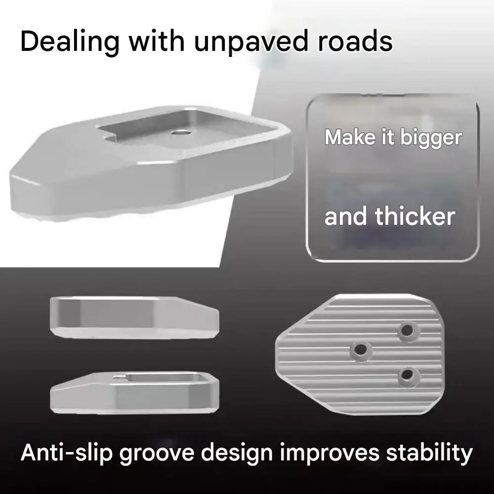 FOR 800MT Adjustable Side Stand Accessory Multi-height OffRoad Ground Clearance Shorter Riders Ground Reach Motorcycle Equipment
