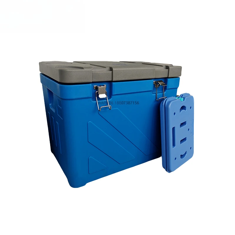 Boîte de refroidissement Portable Premium 110L PP PU, Mini réfrigérateur médical, boîte de stockage au froid pour laboratoire