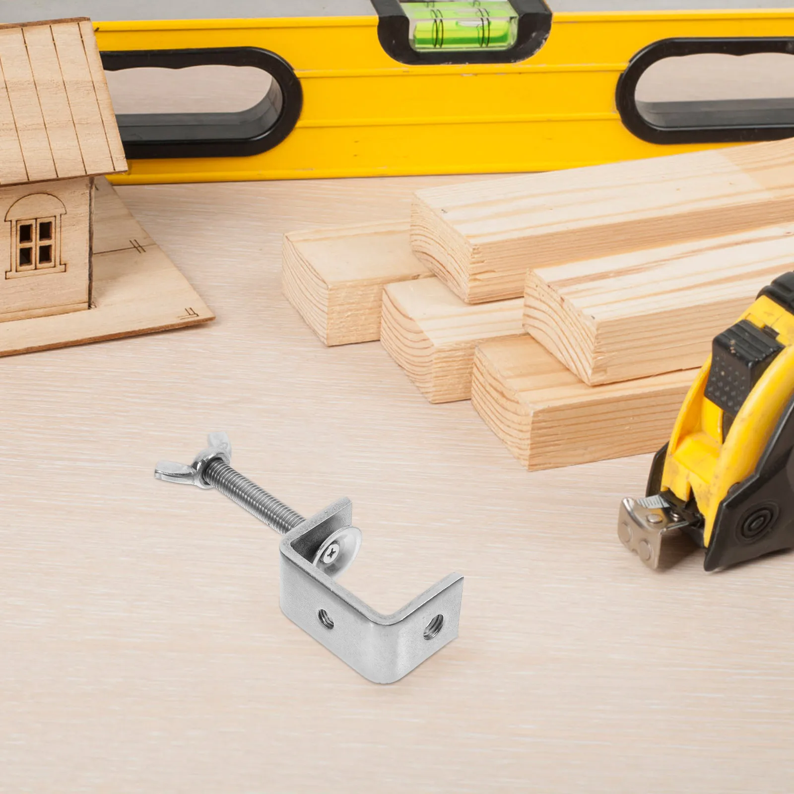 

2pcs Mini Steel C-clamp Heavy Duty Woodworking 0-25mm Portable Tiger Locking Clamps Woodworking C-Clamp Set Tool