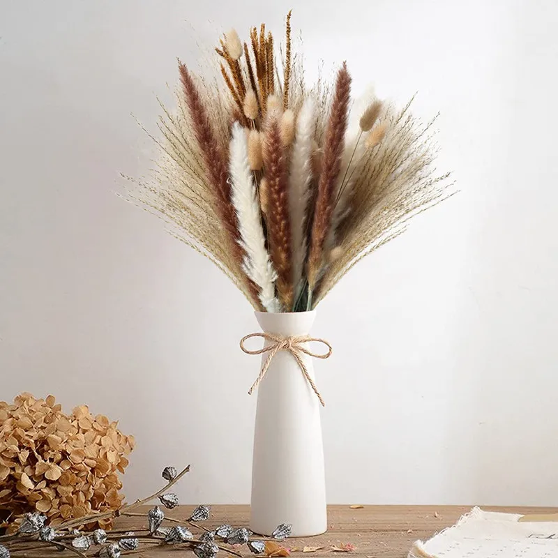 

Pampas Grass 90pcs Wedding Decoration Dried Flowers Bouquet Fiori Secchi Dekoration Fleur Sechees Naturelle