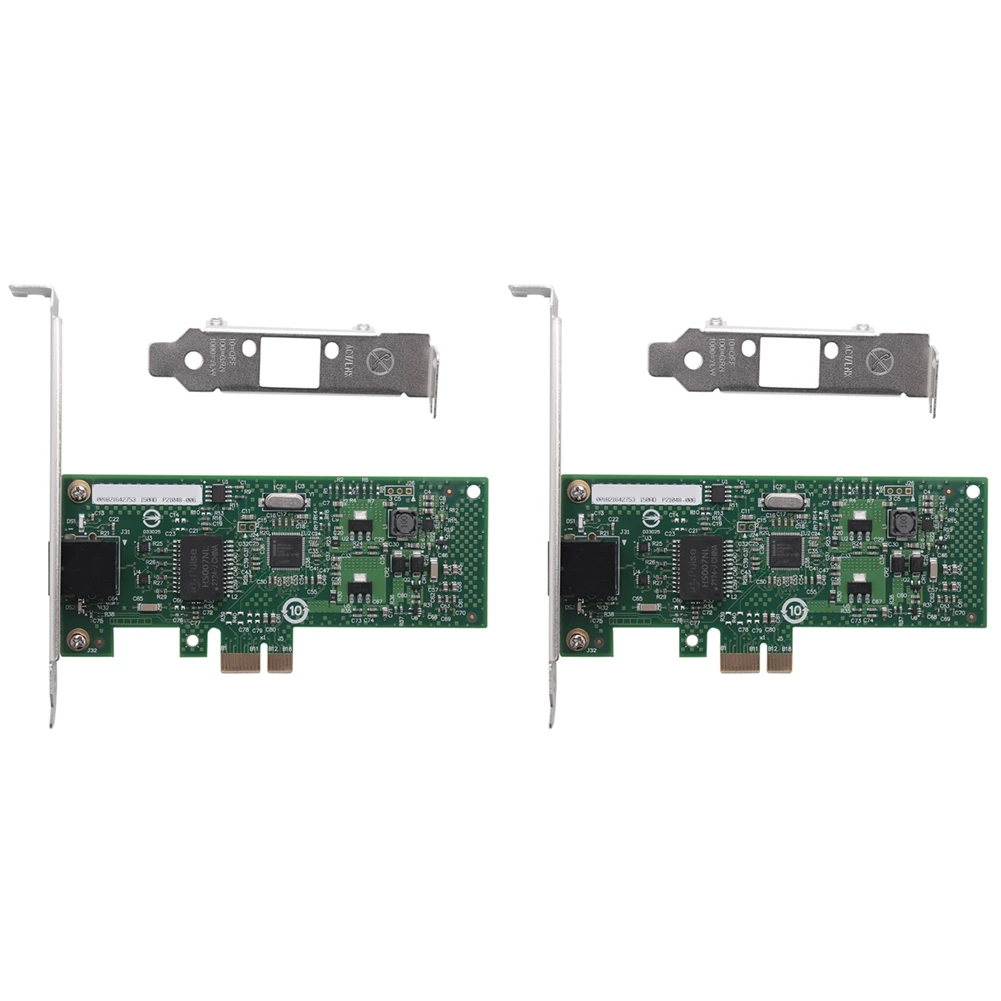 อะแดปเตอร์เครือข่ายกิกะบิต2X PCI-E ชิปเซ็ต82574L เดสก์ท็อป Intel EXPI9301CT CT