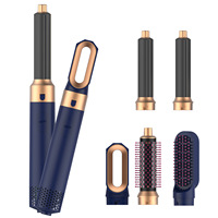 5 in 1 Hair Dryer Hot Comb Set Professional Curling Iron Hair Straightener Styling Tool For Dyson Airwrap Hair Dryer Household
