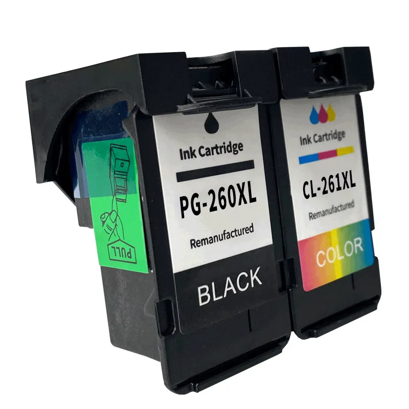 Imagem -05 - Cartucho para Canon Compatível Canon Pg260xl Cl261xl Cl-261xl Tr7020 Ts6420 Ts5320 Ts5350