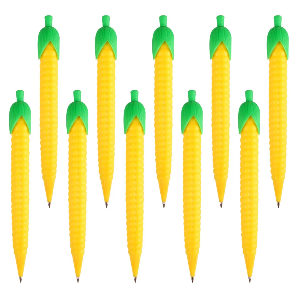 

10pcs Premium Automatic Pencils For Cartoon Design Comfortable Grip Mechanical Lead School Stationery Household