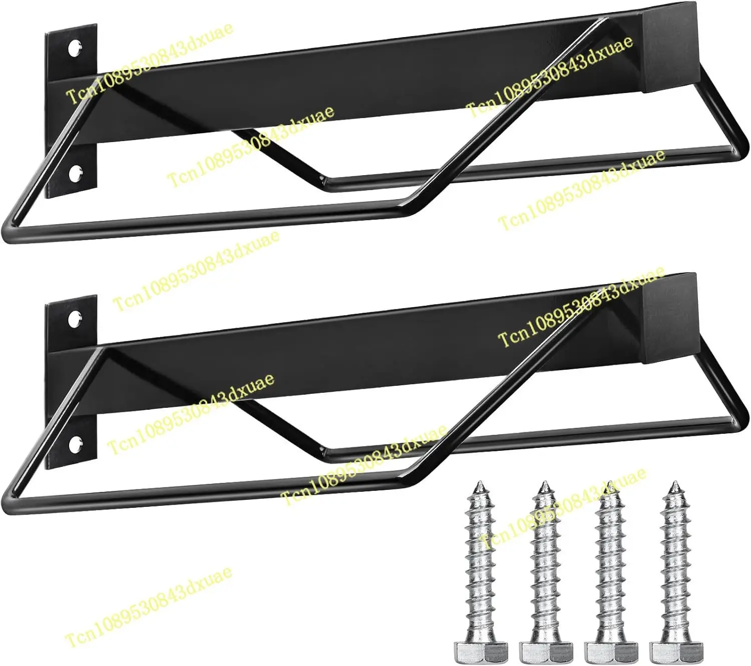 2-Pack wall-mounted stud storage saddle holder for Western UK saddles