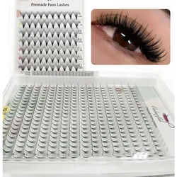 320 Fans XL Tray Ultra-speed Promade Fans Pointy Base 5D 10D 12D 20D 30D 40D Mega Volume Premade Fans Lash Extension Supplies