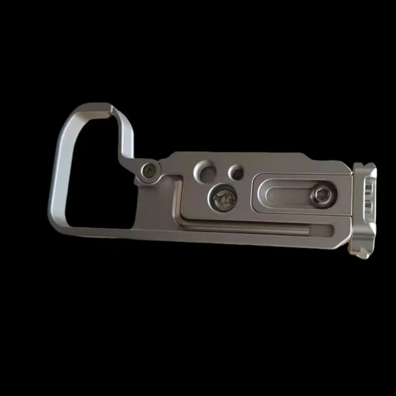 L-Shaped Placa de Tiro Vertical, Adequado para Fuji X-S20 Camera, Base L-Shaped, Extensão Board, Painel Exterior Preto, Acessórios