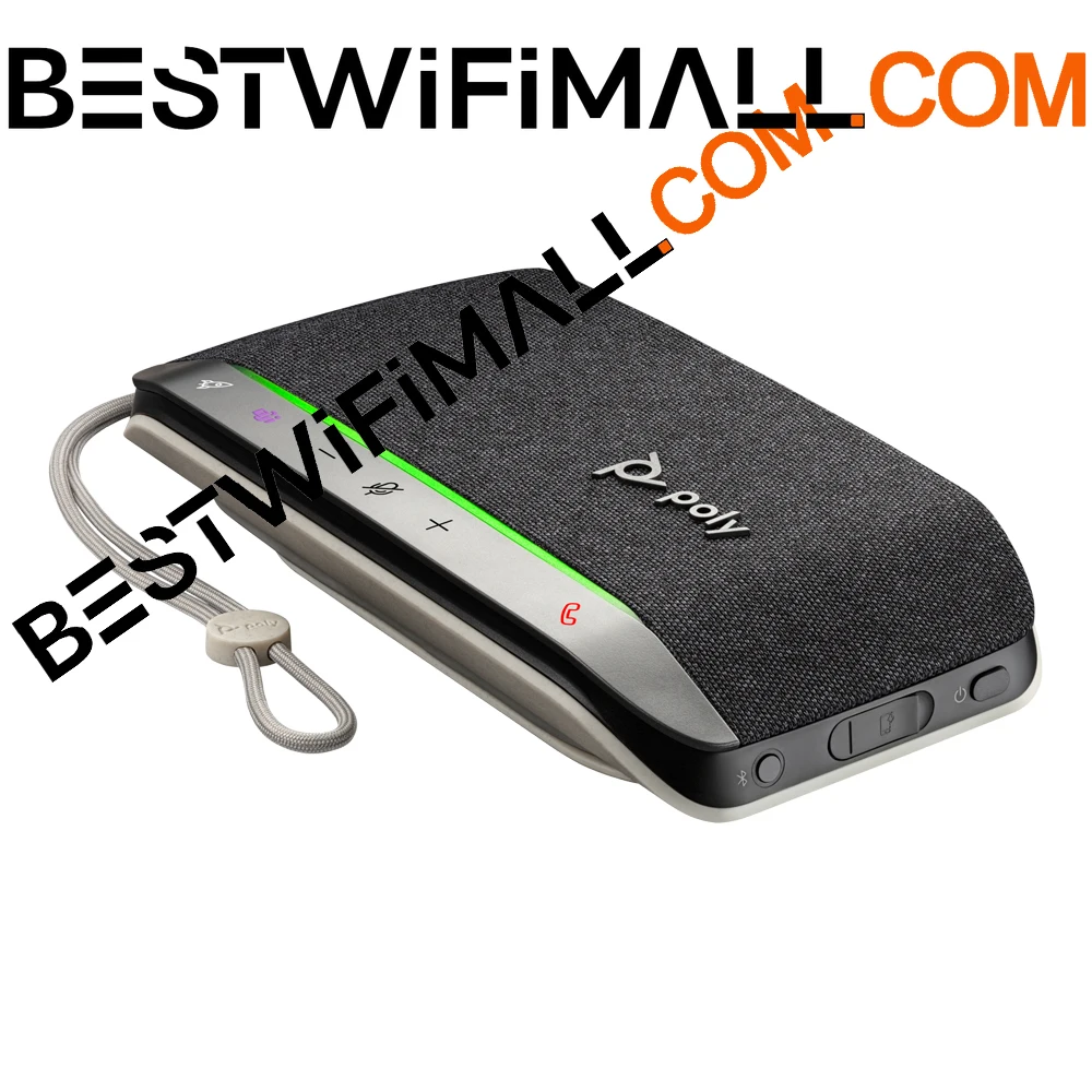 

Poly Sync 20-M Speakerphone + кабель USB-A на USB-C, умный спикерфон с USB/Bluetooth, до 20 часов времени разговора, динамичное звучание
