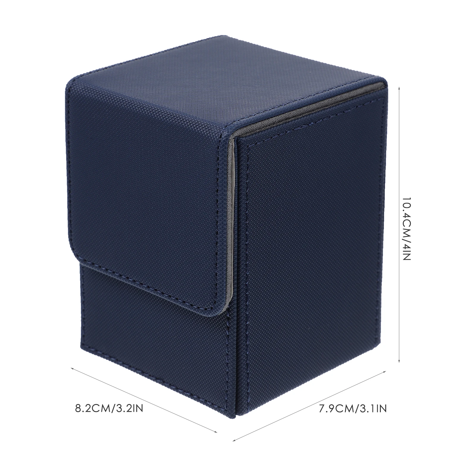 

Pu Card Decks Box Game Cards Storage Organizer Holder For Home Desktop Scratch-Resistant Large Capacity Compact