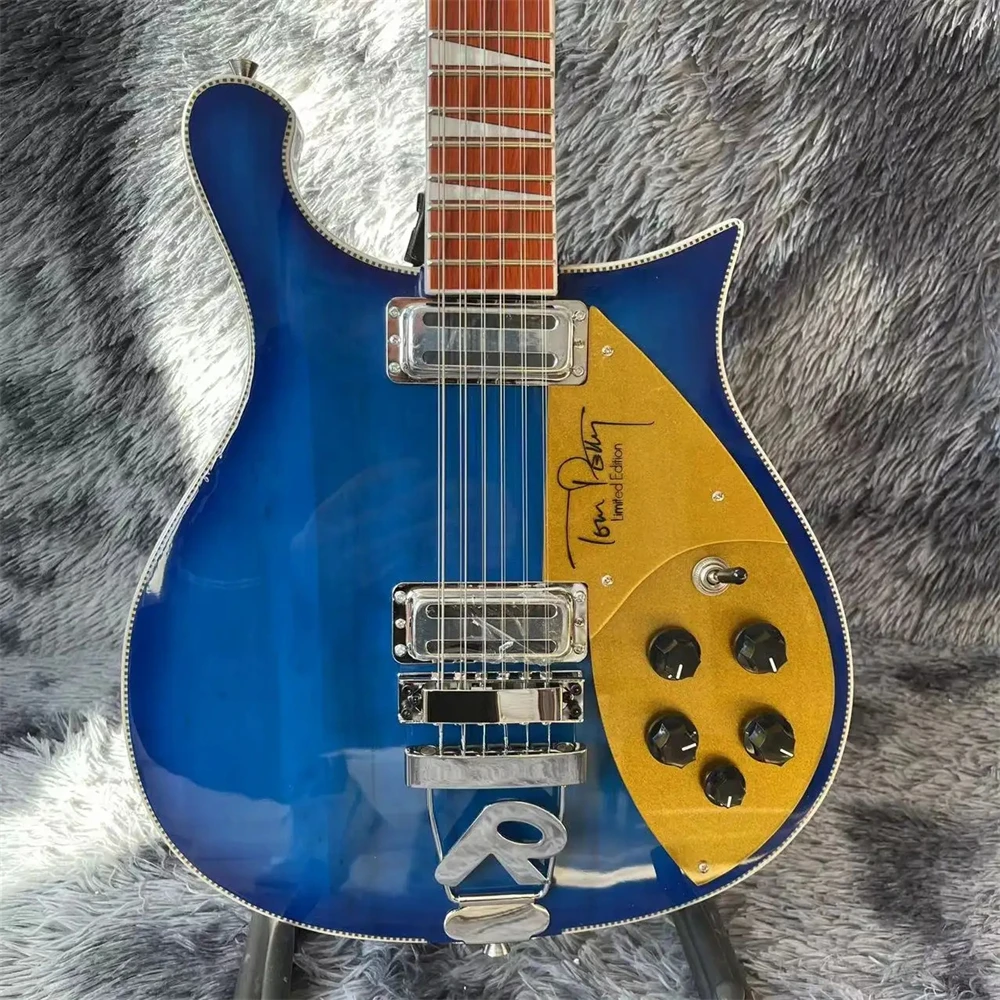 

Blue and Yellow 660 Electric Guitar 12 String