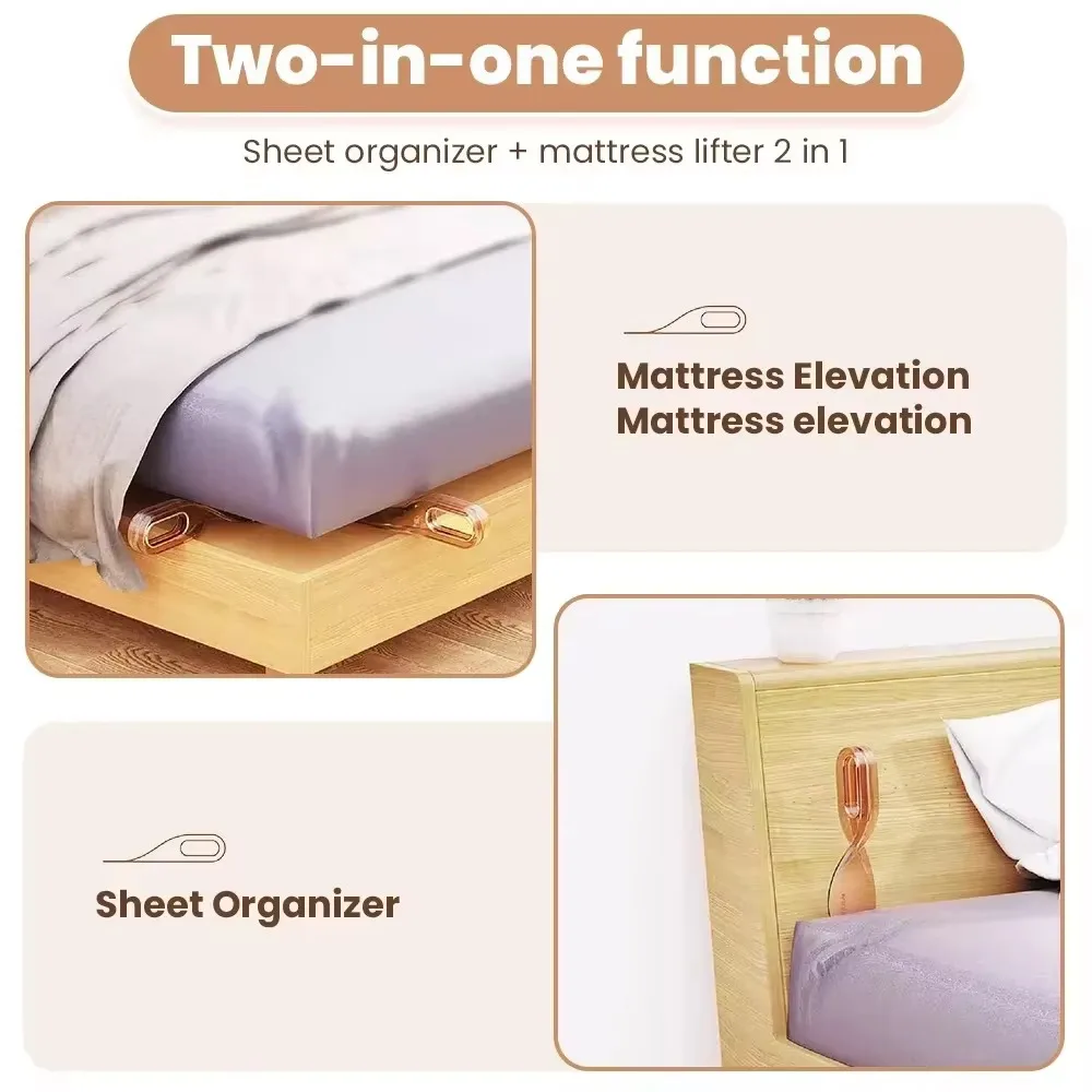 Sheet Changing Portable Tool Mattress Lifter Ergonomic Mattress Wedge Lifter Bed Aid Domestic Mattress Lifting Aid - view 4