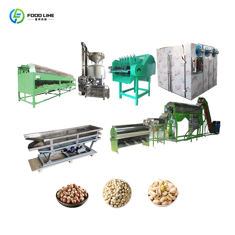 Customize Efficient Nut Processing Line for High Volume Peanut Almond Cashew Production