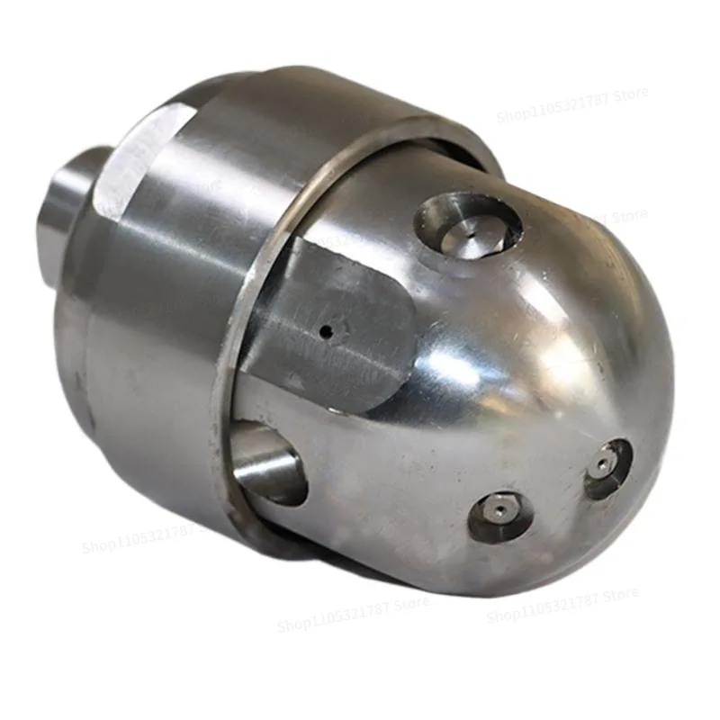 Badger Pig Nozzle 2 Inch Badger Pig Self-Rotating High Pressure Jet Compression and Wear Resistance High Strength