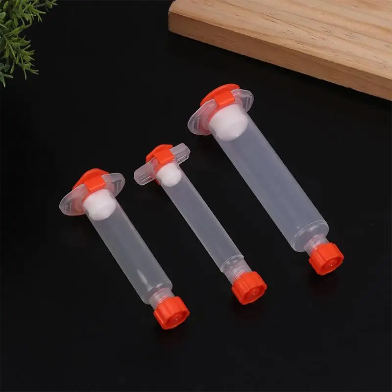 Dispensing Cylinder Syringe PP Tube Flux Container USA Type Glue Cockroach Cartridge Barrel 3CC 5CC 10CC 30CC 50CC Sub-Packing