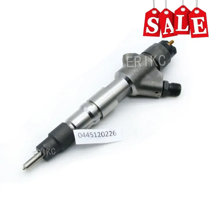 

ERIKC 0445120226 Common Rail Injector 0445 120 226 Crin Original Fuel Injector 0 445 120 226 for Bosch Injector Yuchai YC6G