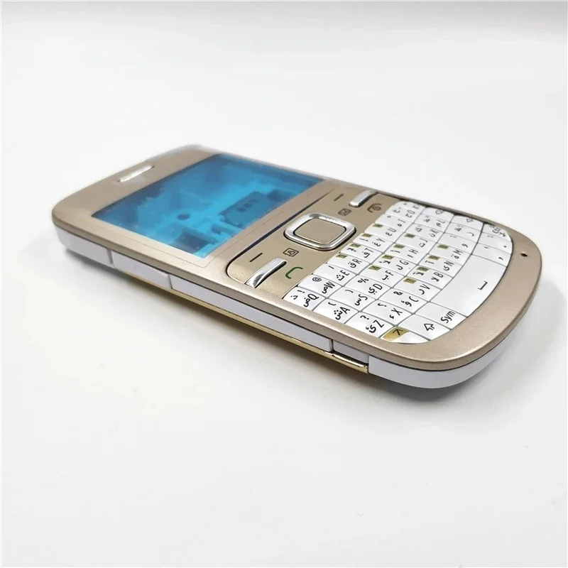 Full Housing For Nokia C3 C3-00 Back Case Battery Cover Front Middle Frame Keypad C3-00 Replacement Part