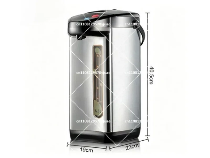 Electric Hot Water Bottle 6.8L Kettle Constant Temperature Water Dispenser Automatic Large Capacity Boiling