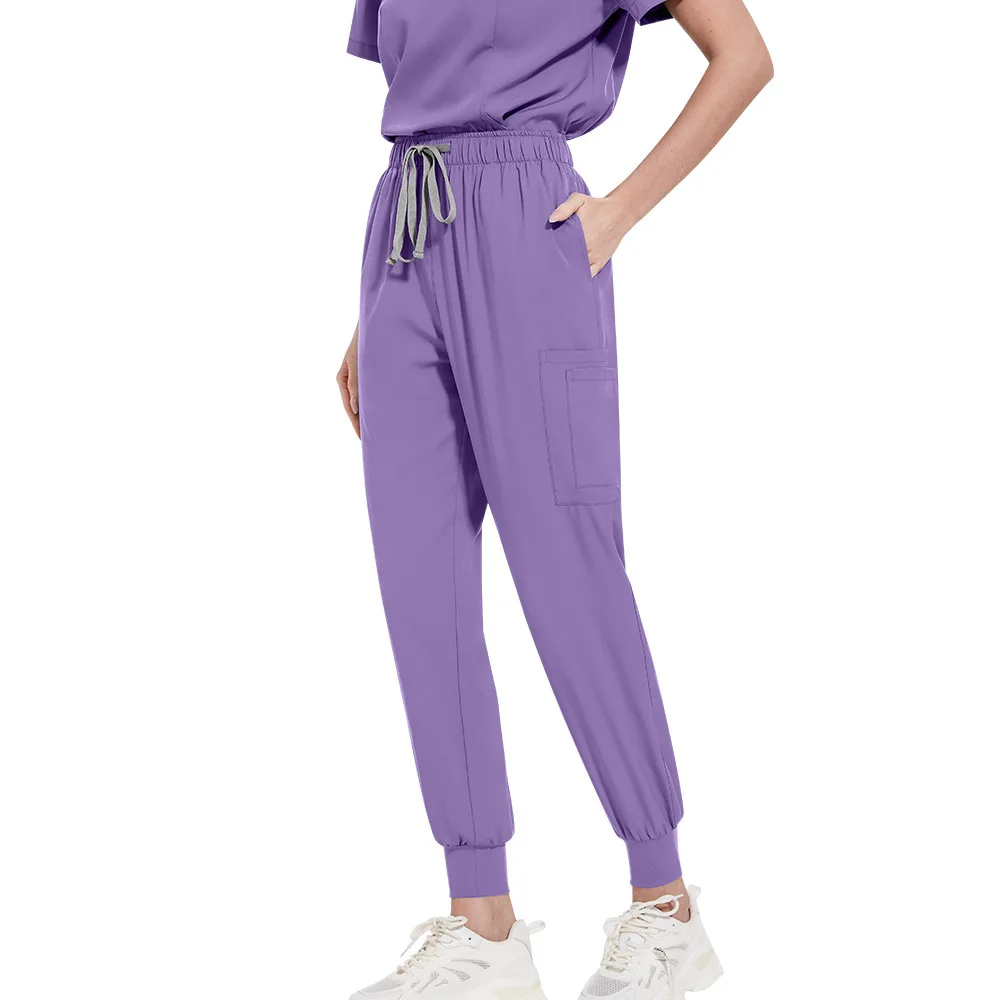 Dental Doctor Surgical Set Thin Handwashing Gown Quick-Dry Scrub Suit Nurse Medical Uniform